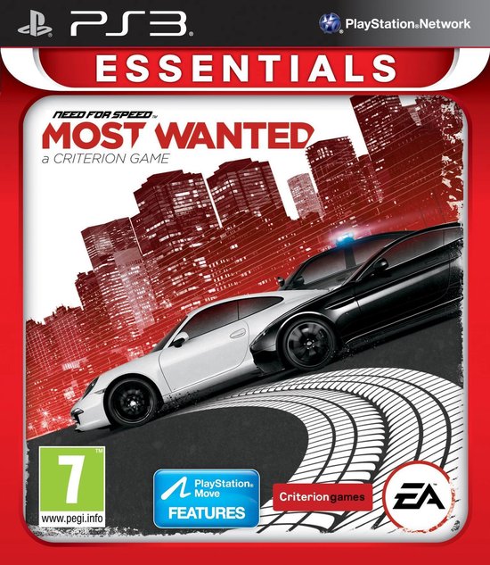 Need For Speed: Most Wanted - Essentials - PS3 van Need for Speed