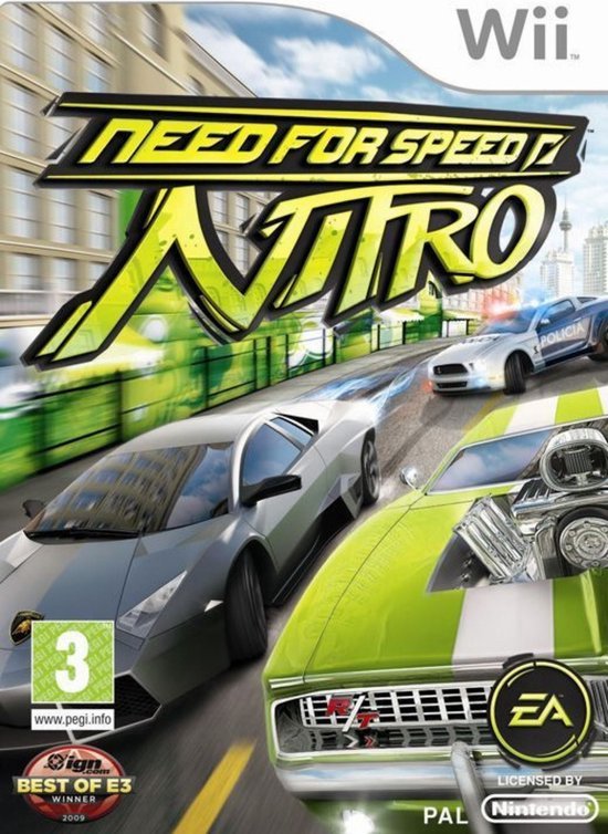 Need for Speed Nitro-Duits (Wii) Gebruikt van Electronic Arts