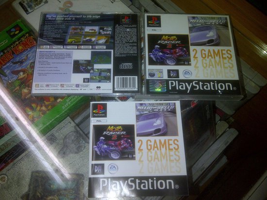 Need for Speed Porsche 2000/Moto Racer 2 Ps1 Twin Pack van PlayStation