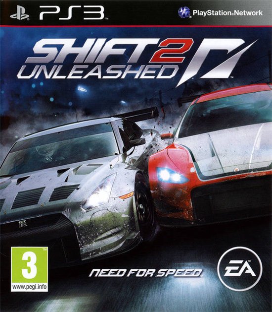 Need for Speed Shift 2 Unleashed-Frans (PlayStation 3) Gebruikt van Merkloos