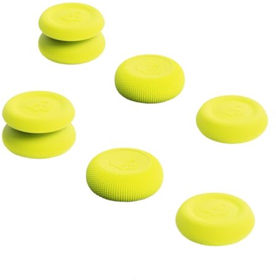 Neon Gele Duimgrepen voor Xbox Controllers - 3 Paar van GioTeck