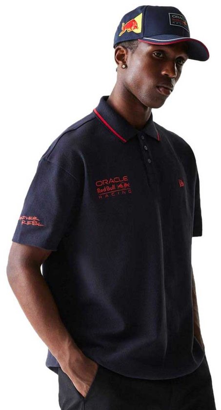 New Era X Red Bull Racing F1 Poloshirt Blauw L Man van Merkloos
