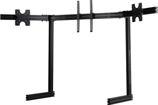 Next Level Racing - Elite Free Standing Triple Monitor Stand - Black van Merkloos