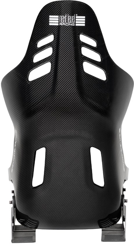 Next Level Racing - ES3 Elite Sim Racing Stoel - 150 - 210 cm - Full Carbon Fiber Editie - Zwart