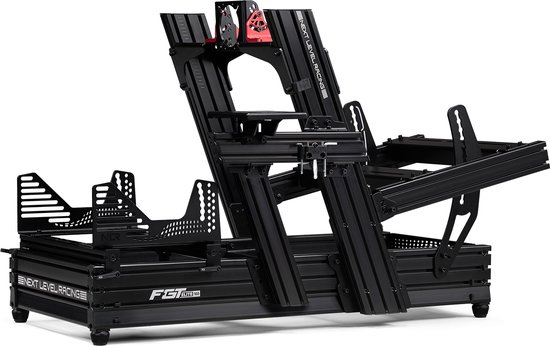 Next Level Racing F-GT Elite 160 - Simulator Cockpit - Front & Side Mount - Zwart van Next Level Racing
