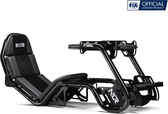 Next Level Racing F-GT Pro - Formula en GT Racing Cockpit - Racestoel - Volledig verstelbaar - Zwart van Next Level Racing