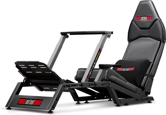 Next Level Racing F-GT Simulator - Racestoel Cockpit - Compatibel met Logitech/Thrustmaster/Fanatec van Next Level Racing