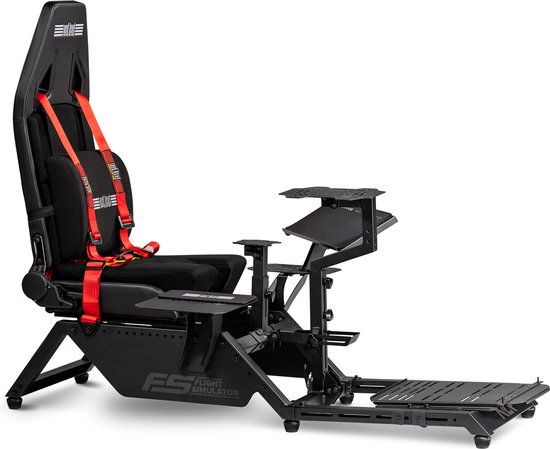 Next Level Racing Flight Simulator - Voor Thrustmaster/Logitech/Fanatech/etc. - Zwart van Next Level Racing