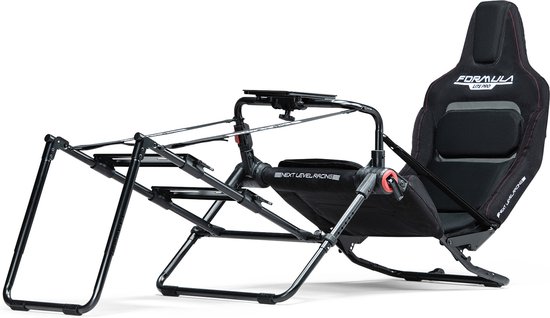 Next Level Racing - Formula Lite Pro Cockpit - Inklapbaar - Formula-racepositie - Eenvoudige montage - Zwart van Next Level Racing