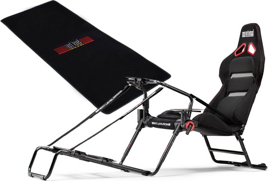 Next Level Racing - GT Lite Pro Foldable Cockpit + Floor Mat van Merkloos