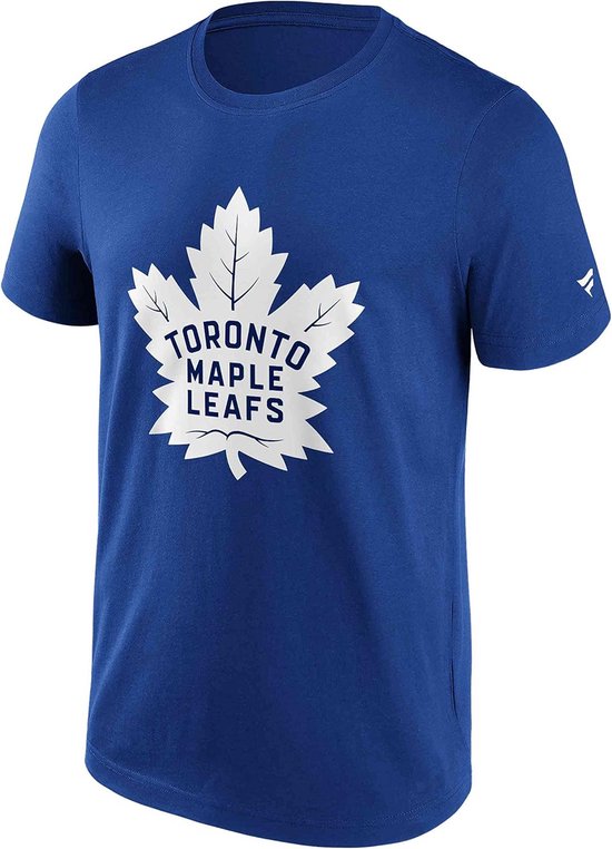 NHL Toronto Maple Leafs Heren T-shirt Blauw Met Primair Logo