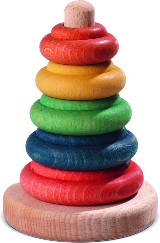 nic houten speelgoed Stecksäule Classic (Bio) van Nic