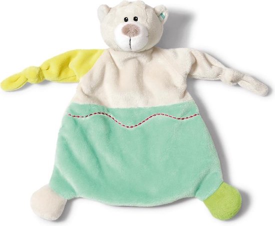 NICI 39244 knuffel Speelgoedbeer Grijs, Wit Pluche van Nic