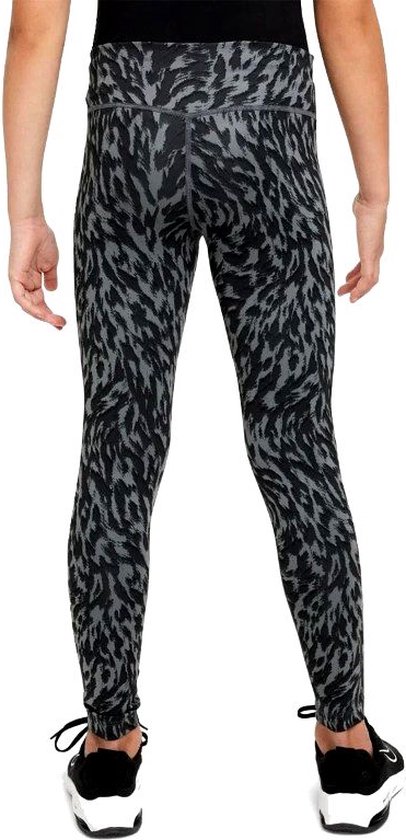 NIKE - dri-fit one big kids' (girls') - Long Tight training meisjes - Grijs van Nike