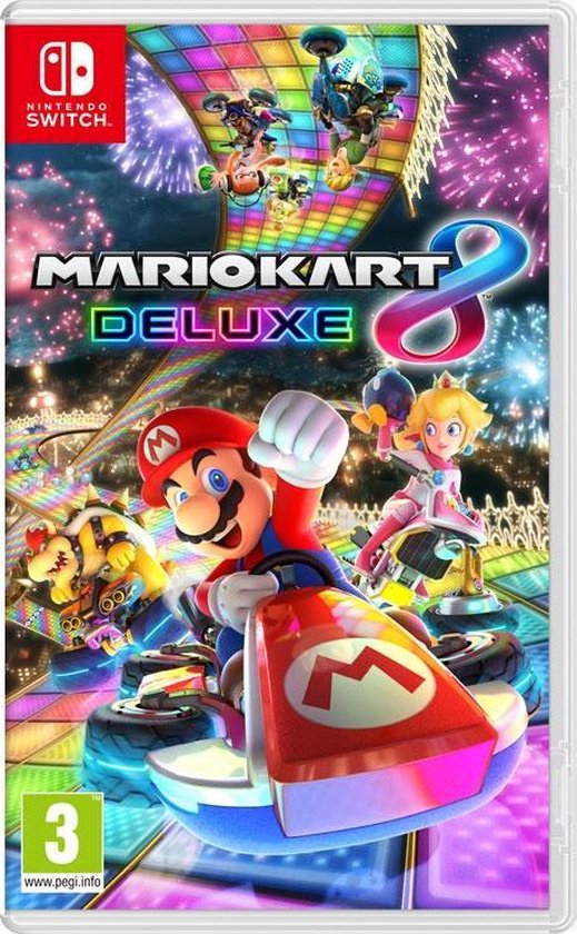 Nintendo Mario Kart 8 Deluxe, Nintendo Switch, Multiplayer modus, E (Iedereen) van Merkloos