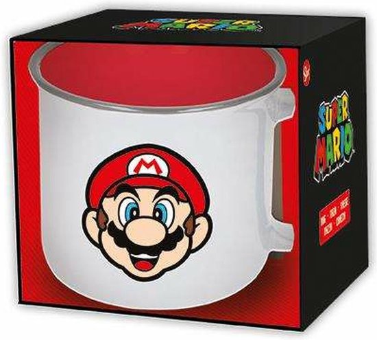 Nintendo Super Mario Bros Mok - Beker 415ml - In geschenkdoos van Nintendo