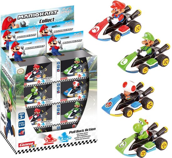 Nintendo Super Mario Kart Ass. - ontvang een willekeurige uitvoering van Nintendo