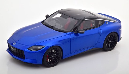 Nissan Fairlady Z 2022 Blauw Metallic 1-18 GT Spirit Limited 999 Pieces van Nissan