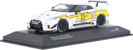 Nissan GT-R (R35) Liberty Walk Body Kit Solido Modelauto 1:43 2019 S4311208 Schaalmodel van Nissan