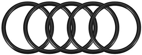 Nitrile rubber O-seals 50mm OD 42mm ID 4mm width metric seal 5pcs van Hilitchi