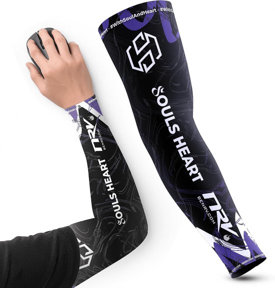 NRV Gaming Compression Cuff - SoulsHeart 2026 Edition - Gaming Sleeve eSport Anti-friction - ShopVlot