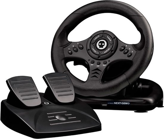 Numskull - Steering Wheel & Pedals for PS3, PS4, PC & XBOX One van Numskull