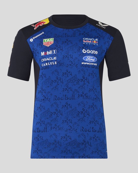 Officieel Oracle Red Bull Racing Teamline shirt 2026 Maat S - Max Verstappen - Isack Hadjar van PUMA.