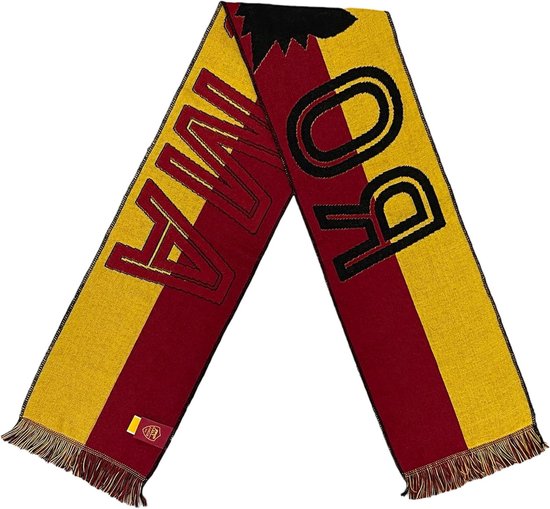 Officiële Sjaal - Voetbal Sjaal - Stadion Bezoek - Jacquard Weving - 145x22cm - Rome