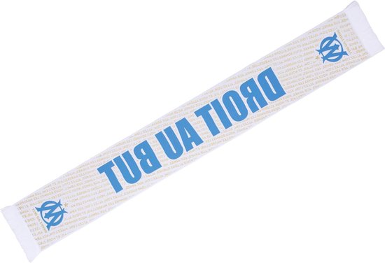 Olympique de Marseille Sjaal - Voetbal Sjaal - Supporter Trots Tonen - Officieel Gelicentieerd - 140 cm - Blauw
