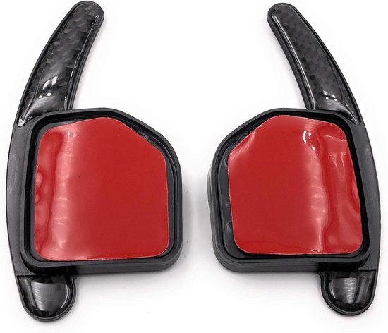 Onlineworld2013 Paddle Shift Paddle for A1 8x, A3 8V, A4 8K B9, A5 4G C7, A6 C7, A8 4H D4, Q7 4L Carbon look van Merkloos