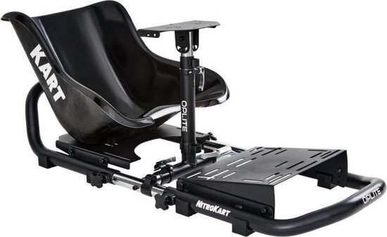 Oplite - NitroKart - Racing Simulator Stand - Zwart