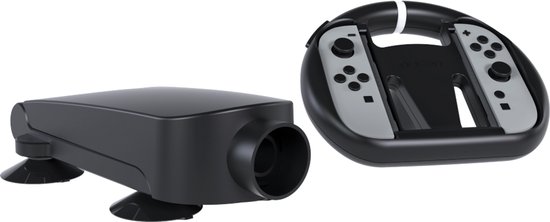 Opvouwbaar Stuur voor Nintendo Switch 2 Joy-con - Racing stuur - Zwart van DOBE