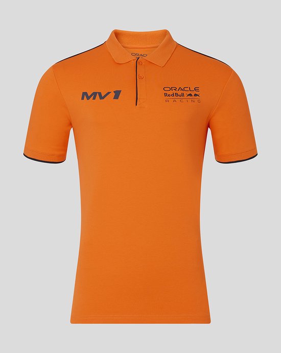 Oracle Red Bull Racing Max Verstappen Oranje Polo S - Formule 1 van Oracle Red Bull Racing