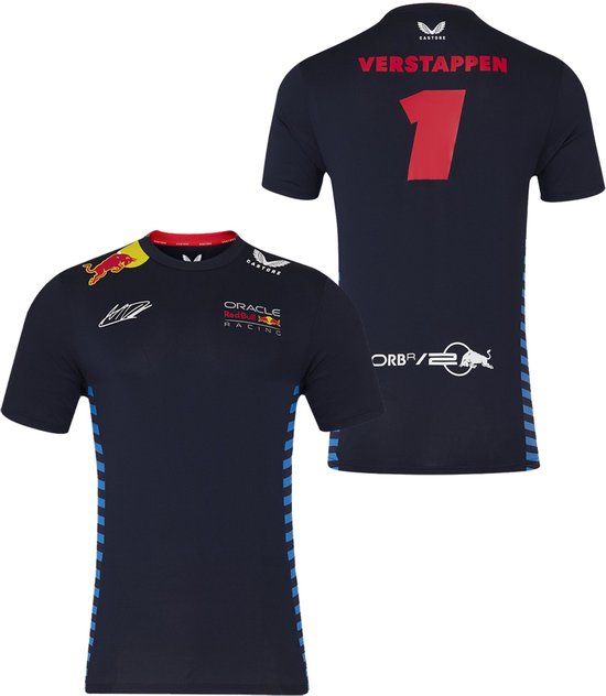 Oracle Red Bull Racing Max Verstappen Shirt - Maat L - Nr 1 - Formule 1 van Merkloos