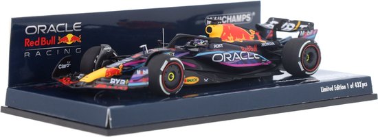Oracle Red Bull Racing RB19, Verstappen, Winner Miami GP 2023 - 1:43 - Minichamps van Merkloos