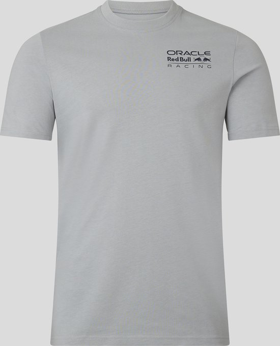 Oracle Red Bull Racing Small Logo Core maat XXL T-shirt Grijs 2023 - Max Verstappen - Formule 1 - Sergio Perez van Oracle Red Bull Racing