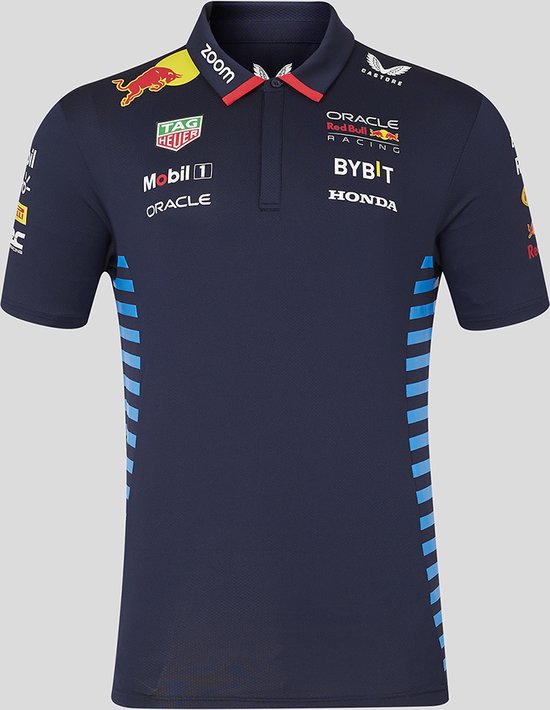 Oracle Red Bull Racing Teamline Polo 2024 XXL - Max Verstappen - Sergio Perez van Oracle Red Bull Racing