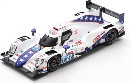 Oreca 07 Gibson #27 -Renger v.d. Zande - 24H LeMans 2020 - Spark miniatuur auto 1:43 van Oreca