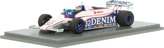 Osella FA1B Spark Modelauto 1:43 1981 Beppe Gabbiani Osella Squadra Corse S7251 Belgian GP Spa van Spark