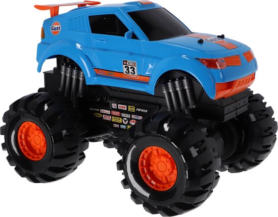 Overige Merken Mega Monstertruck 1:8 Blauw van Overige Merken