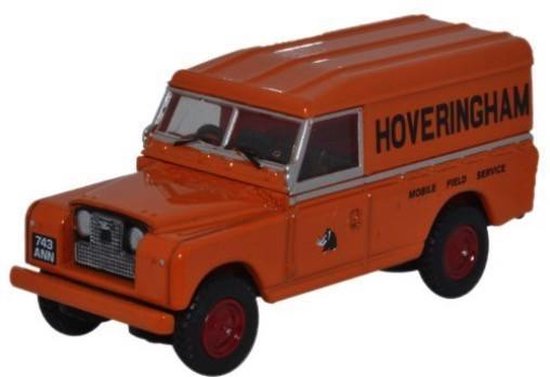 OXFORD LAND ROVER SERIE 2 LWB HARD TOP schaalmodel 1:76 van Oxford