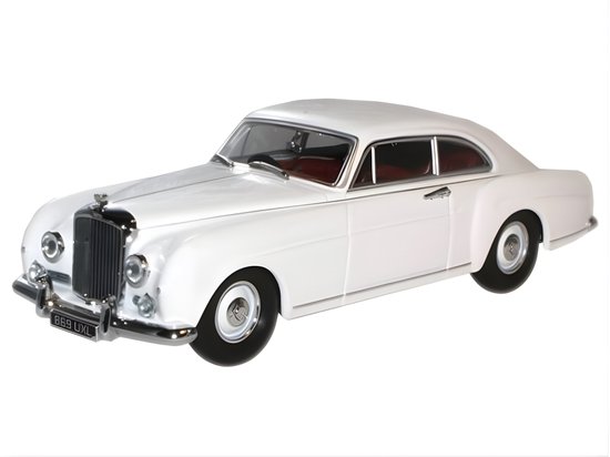 Oxford Modelauto - Bentley S1 - wit - 12 x 4 cm - schaalmodel - verzamelaars van Merkloos