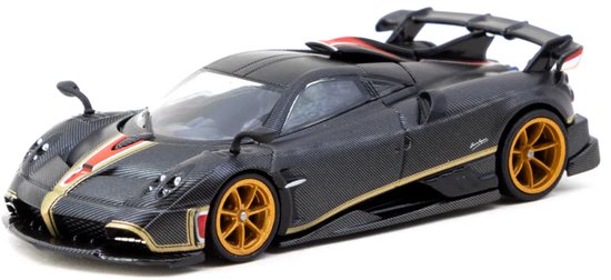 Pagani Imola (Matt Black Carbon) 1:64 Tarmac Works T64G-TL046-BCF van Merkloos