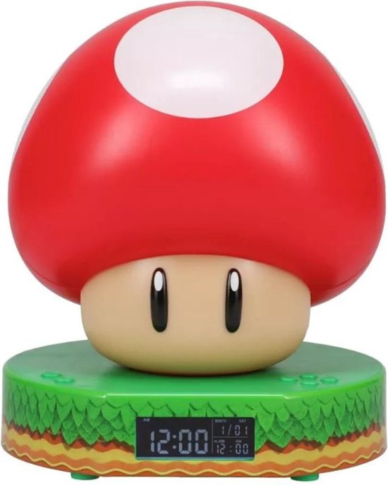 Paladone - Nintendo Super Mario Bros - Super Mushroom Wekker van Paladone