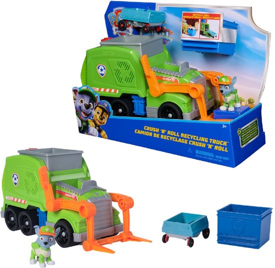 Paw Patrol Rocky's Recycling Truck. van Spin Master