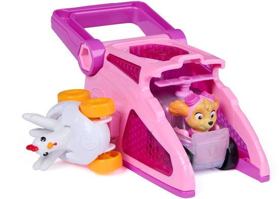 PAW Patrol - Skye Pup Squad Werpers - 2-Pack met Chickaletta-voertuig - Speelsets van Merkloos