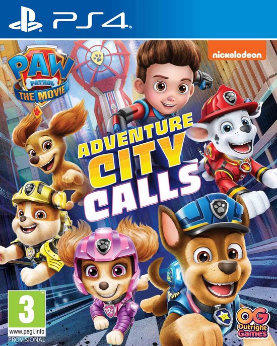 Paw Patrol The Movie Adventure City Calls - PS4 (UK Import) van PAW Patrol