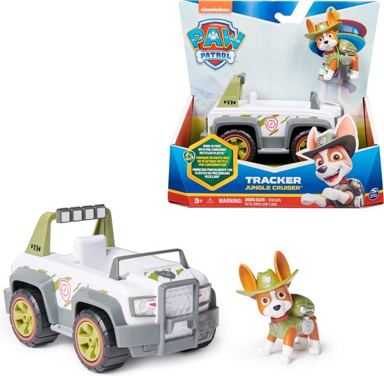 PAW Patrol - Zuma's Hovercraft - speelgoedauto met speelfiguur - 68% gerecycled plastic - duurzaam speelgoed van PAW Patrol
