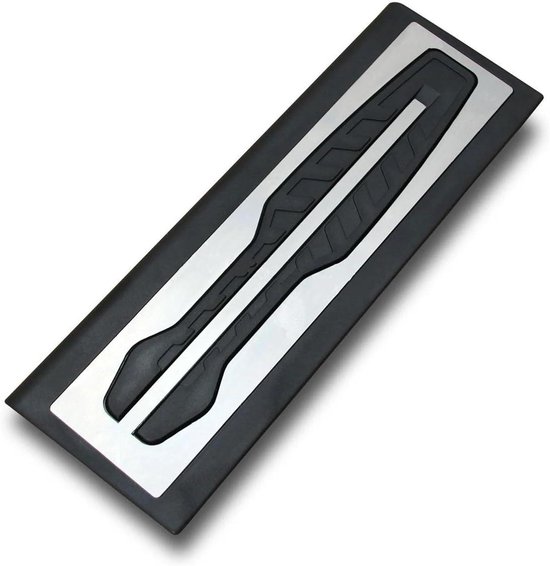 Pedaal Cover Set - Auto Pedaalhoezen - Verbeter Rijervaring - Antislip Ontwerp - 1 Stuk - Zilver