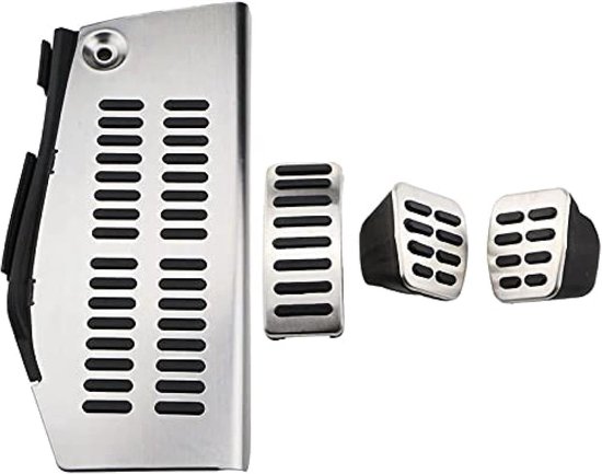 Pedaal Covers - Auto Accessoires - Verbeterde Grip - Slijtvast Aluminium - 1x1x1 cm - Met Rust B Stijl van Merkloos